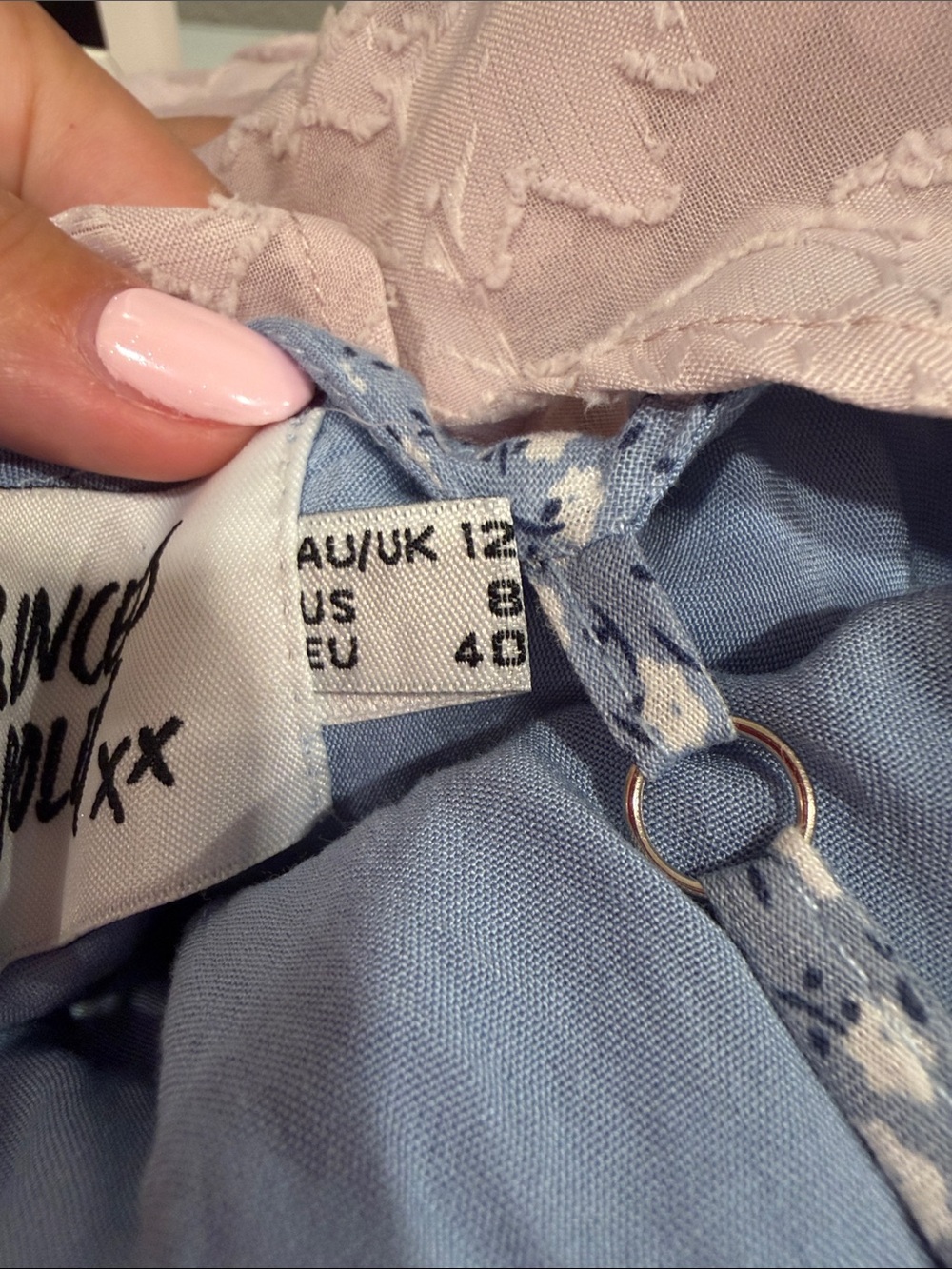 Princess Polly Blue Floral Mini Dress - Picture 2 of 2